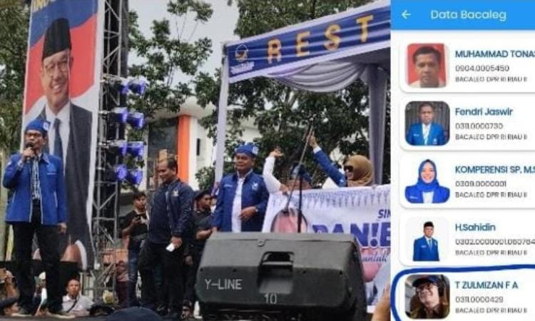 Sempat Hilang 5 Hari Usai Dukung Capres Anies Baswedan, Nama Ketua Bapilu PAN Riau Muncul Lagi di Daftar Caleg