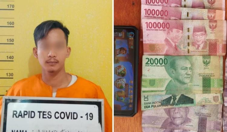 Nyambi Jual Chip Higgs Domino, Pemilik Konter Pulsa di Rokan Hilir Dibekuk Polisi 