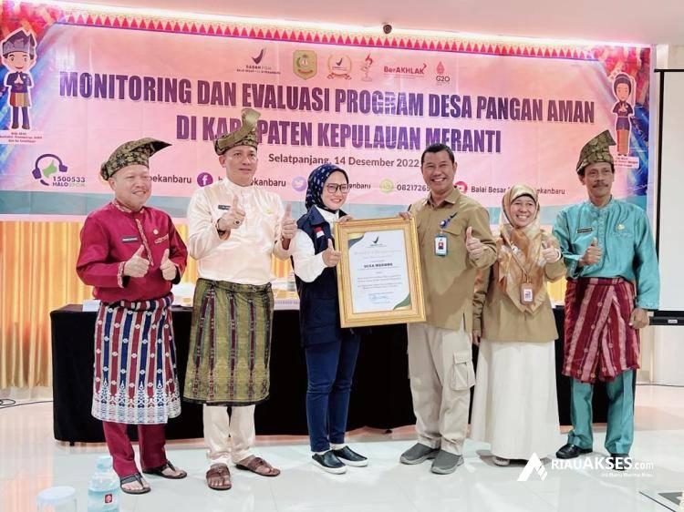 Desa Mekong Juara I Lomba Desa Pangan Aman, Berpotensi Wakili Riau ke Nasional