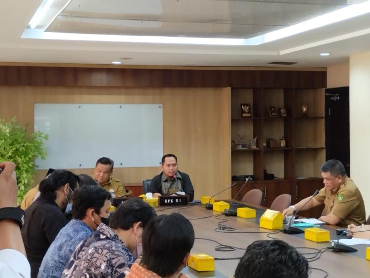 KPK Sebut Pemda di Riau Berwenang Periksa Dokumen Perizinan Lahan Korporasi