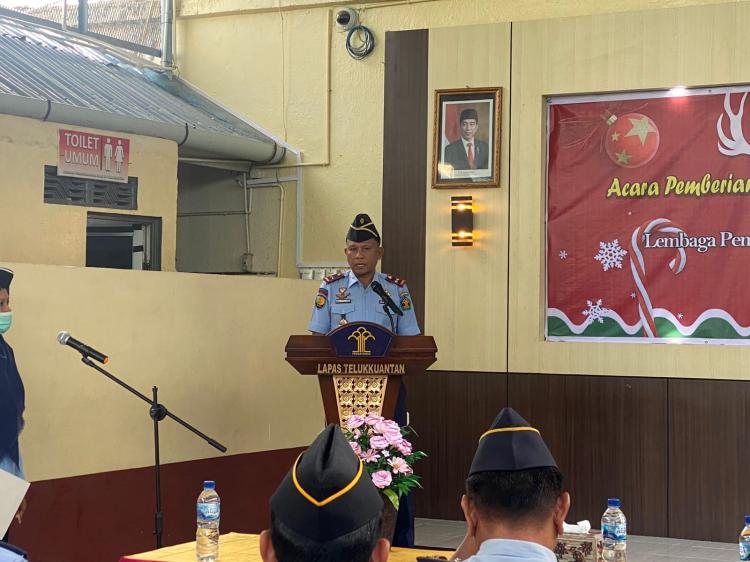 8 Narapidana di Lapas Kuansing Peroleh Remisi Khusus Natal