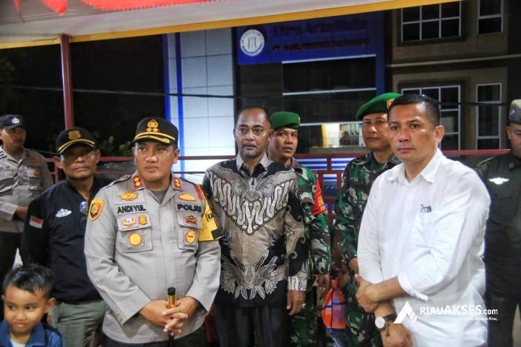 Pastikan Ibadah Natal Aman, Kapolres Tinjau Sejumlah Gereja di Selatpanjang