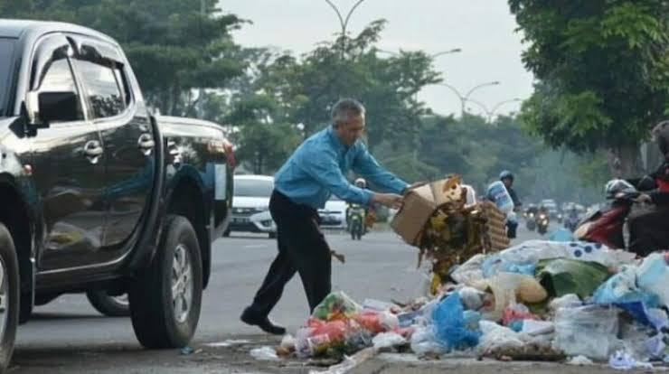 Sanksi Tipiring bagi Pembuang Sampah Sembarangan di Pekanbaru Berlaku Januari 2023