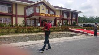 Bripka WF Buron Usai Tikam Seniornya Hingga Tewas di SPN Polda Riau