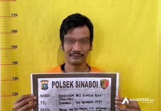 Polisi Amankan DPO Pelaku Pengedaran Narkoba di Halaman Kantor Imigrasi Bagan Siapiapi