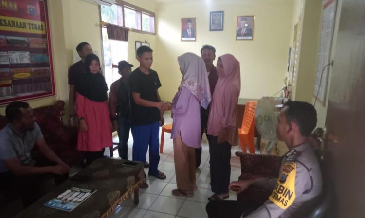 Istri di Kuansing Ditampar dan Dipukuli Suaminya, Berakhir Damai di Kantor Polisi