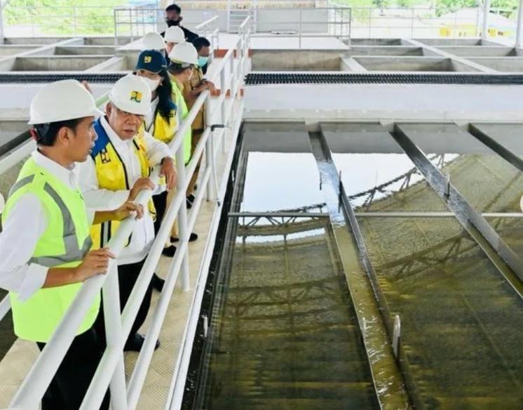 SPAM Durolis Diresmikan Presiden, Anggota DPRD Bersyukur Masyarakat Tak Perlu Tampung Air Hujan Lagi