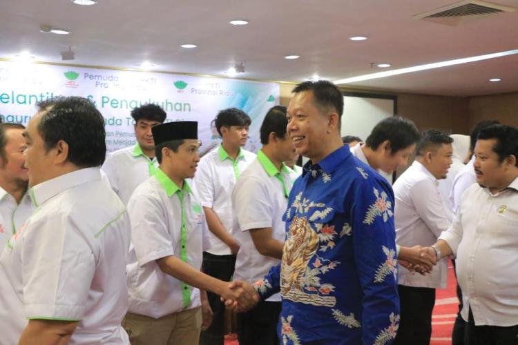 Pemuda Tani HKTI Provinsi Riau Dilantik, Robert Hendriko: Angkatan Milenial Gerbong Utama Swasembada Pangan!