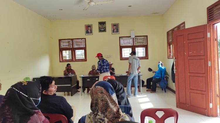 Masyarakat Meranti Kecewa, Penyaluran Kompensasi Ganti Rugi Lahan Oleh PT GSI Tak Sesuai Perjanjian