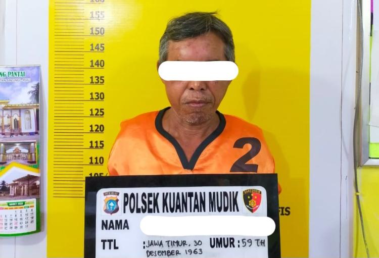 Pria Lansia di Kuansing Cabuli Anak di Bawah Umur, Korban Digrepe Saat Belajar Ngaji