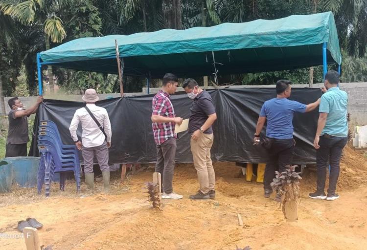 Diduga Meninggal Tidak Wajar, Kuburan Gadis di Rohil Dibongkar untuk Autopsi