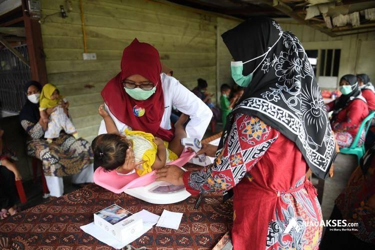 Program TJSL Pertamina Hulu Rokan Tekan Stunting di Kampar 