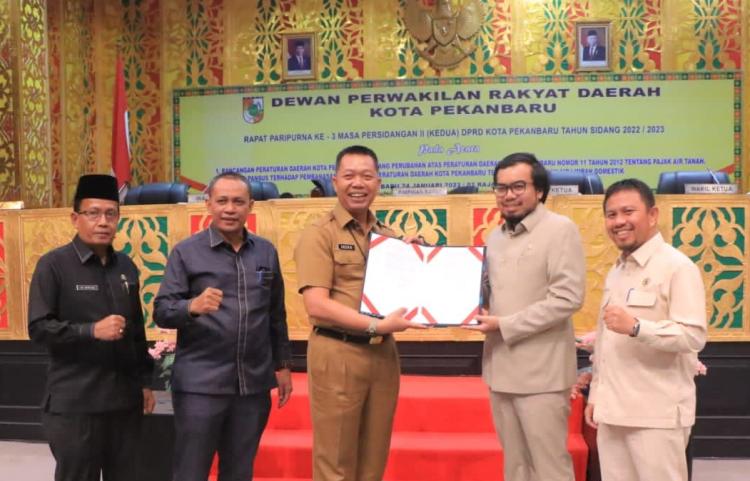 DPRD Pekanbaru Sahkan Perda Pengelolaan Air Limbah Domestik untuk Payung Hukum IPAL Juni Mendatang