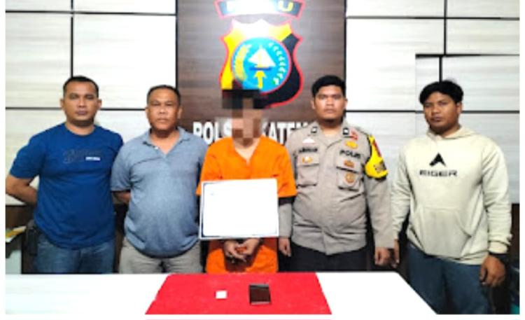 Pemuda Kateman Inhil Ditangkap Bawa Sabu 2,50 Gram, Barang Bukti Sempat Dibuang