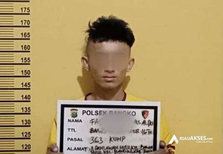 Curi Kabel Listrik, Remaja 17 Tahun di Rokan Hilir Diamankan Polisi