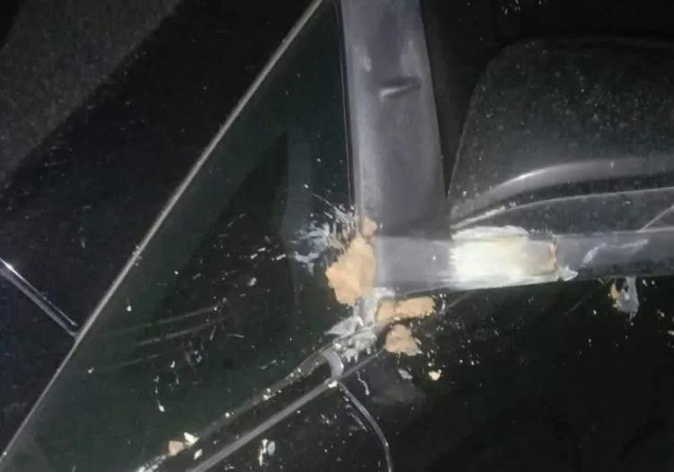 Viral di Media Sosial Pengendara Dilempari Batu di Jembatan Siak I