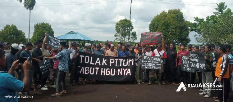 Buah Mahal Perjuangan, HGU PT TUM Akhirnya Dicabut ATR BPN