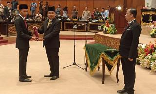 Sah! Andi Darma Taufik Resmi Gantikan James Pasaribu di Komisi I DPRD Riau, Ini Komitmennya