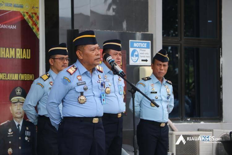 Kepala Kanwil Kemenkumham Riau Ingatkan ASN Tidak Gabung Politik