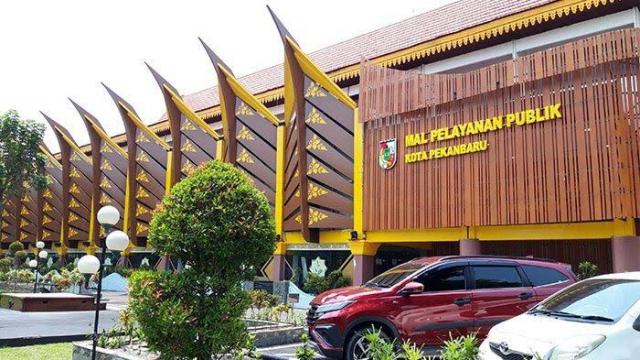 Tempat Parkir Kendaraan Roda Dua Mal Pelayanan Publik Pekanbaru Bakal Direnovasi