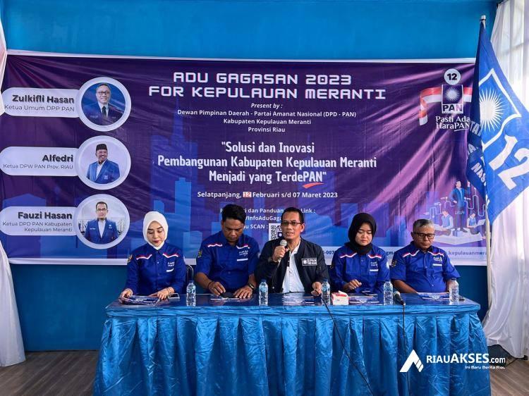 DPD PAN Kepulauan Meranti Gelar Sayembara Adu Gagasan Tingkat Nasional Berhadiah Puluhan Juta