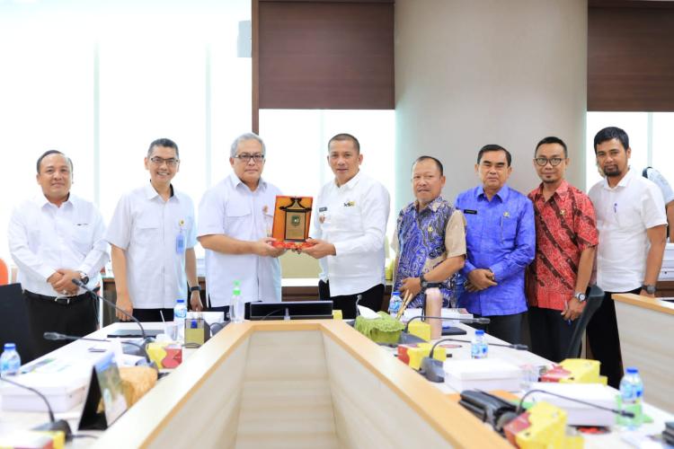 Sambangi Kementerian PUPR dan Kementerian Perhubungan, Bupati : Meranti Butuh Jembatan dan Pelabuhan