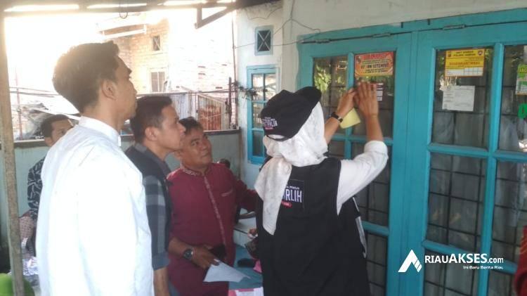 Antisipasi Pemilih Ganda dan Pemilih Tak Terdaftar, KPU Riau Pantau Langsung Coklit di Perbatasan Pekanbaru-Kampar