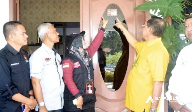 Terima Kunjungan Pantarlih, Bupati Inhil Himbau Masyarakat Untuk Proaktif 