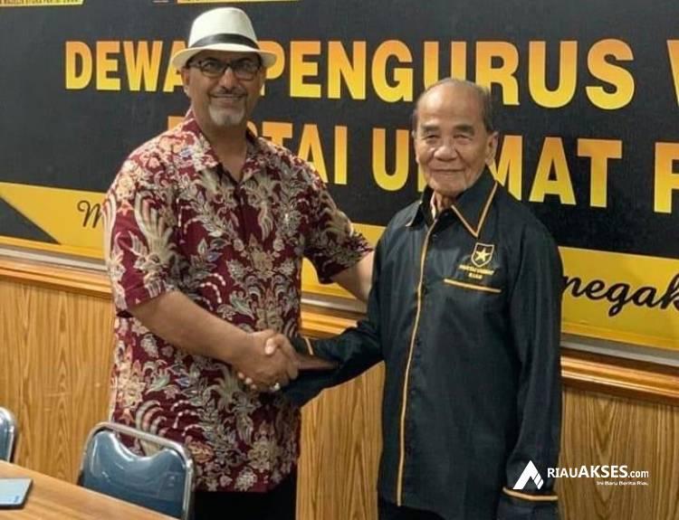Tak Kapok Main Politik Lagi, Annas Maamun Kini Gabung Partai Ummat