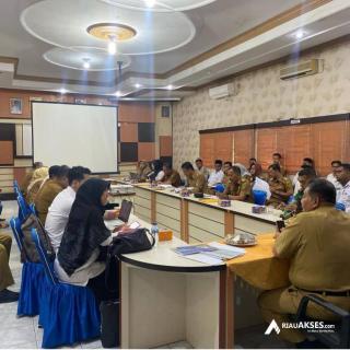 Segera Dibangun, Bappeda Inhil Lakukan Rapat Kerja Program Kegiatan Pelebaran Jalan