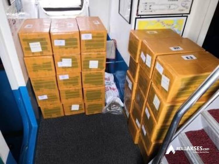 MMEA Batu Pahat Gagalkan Penyelundupkan Rokok Elektrik Senilai RM165.000 dari Selatpanjang