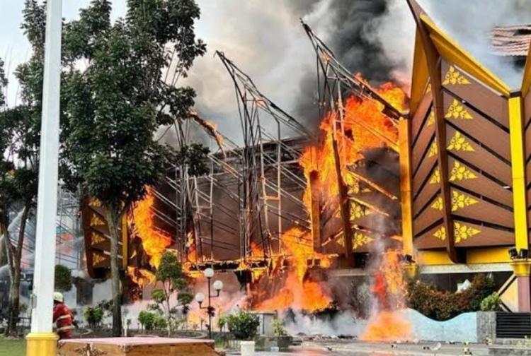 Polisi Sebut Penyebab Kebakaran Mal Pelayana Publik Pemko Pekanbaru Diketahui Dua Minggu Lagi