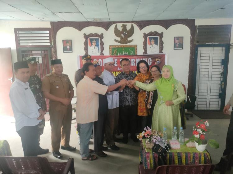 Sempat Dapat Teror Penistaan Agama, Upika Bagan Sinembah dan Tokoh Gelar Deklarasi Damai