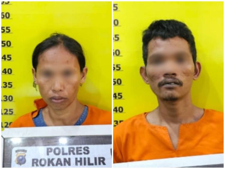 Mayat Ditemukan di Dalam Parit di Rokan Hilir Dibunuh, Dua Pelaku Ditangkap, Satu DPO