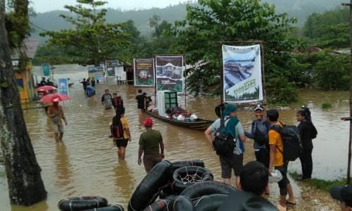 Air Sungai Meluap, Peserta Kemah Festival Subayang Dievakuasi