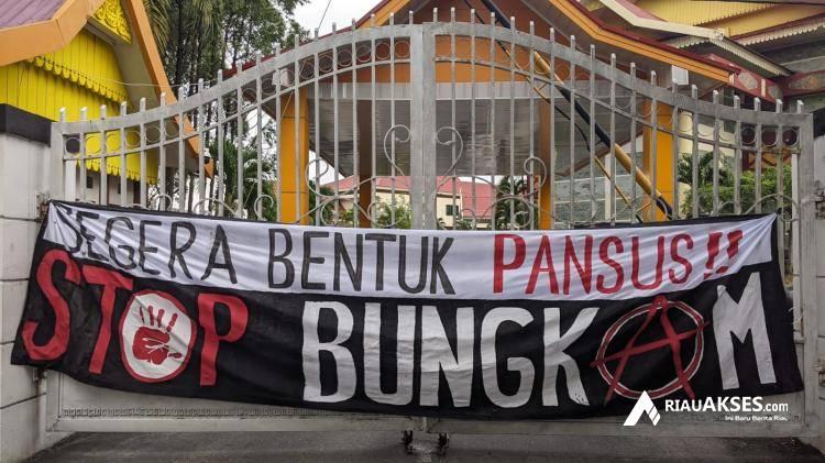 Amankan Demonstrasi BEM Unilak ke PT PHR, Polresta Minta Tambahan Personil ke Polda Riau