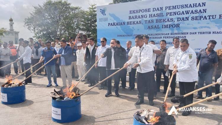 Pemko Pekanbaru Bakal Lakukan Sosialisasi Terkait Larangan Impor Baju Bekas