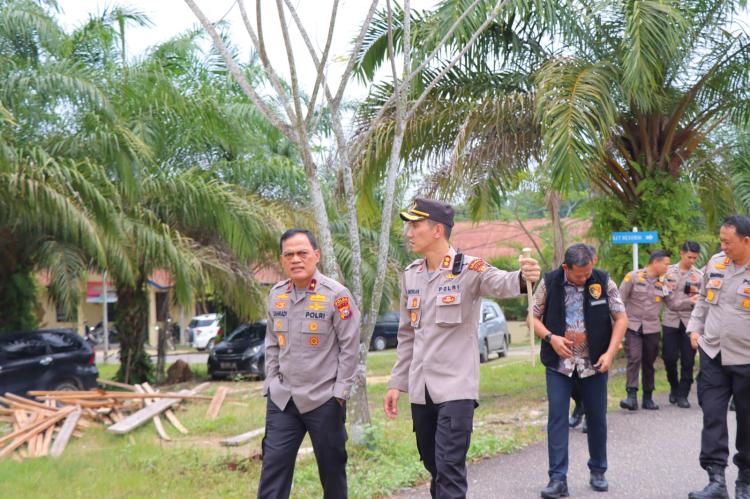 Wakapolda Riau Kunker ke Polres Rokan Hilir, Tinjau Ops Tertib Ramadan