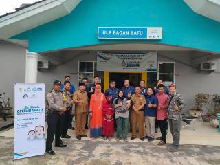 YBM PLN Operasi Bibir Sumbing Dua Orang Bagan Batu Rohil