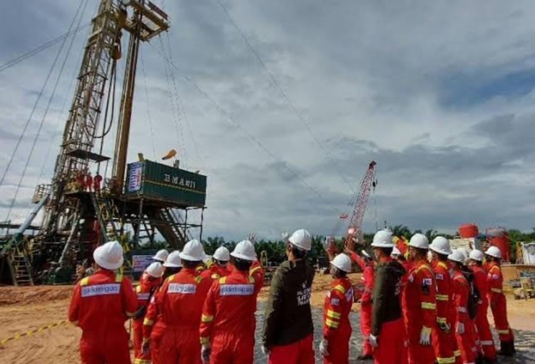 EMP Bentu Tajak Sumur Migas di Pelalawan, Kedalaman 6.300 Kaki