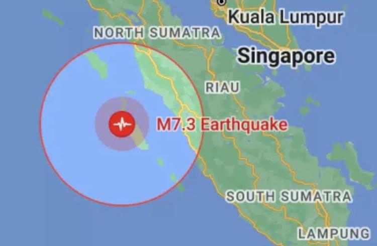 Gempa Berpotensi Tsunami di Mentawai Terasa Hingga ke Kampar