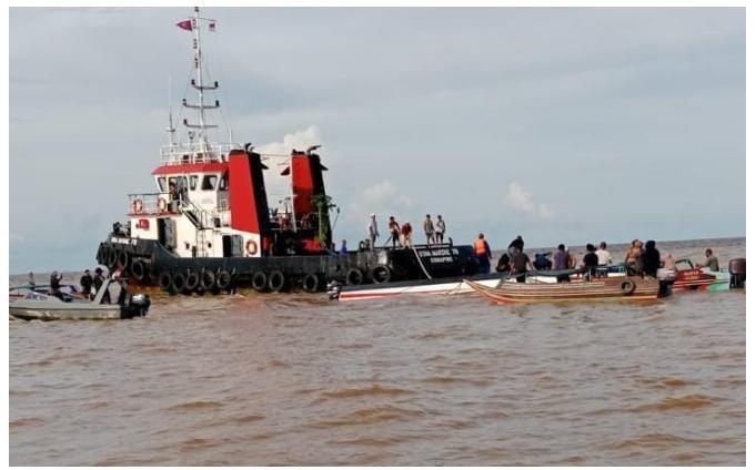 Korban Terakhir Terbaliknya Kapal Cepat Evelyn Calisca 01 Ditemukan, Operasi Pencarian Ditutup!