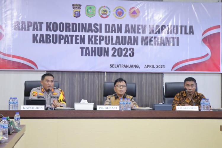 Kepulauan Meranti Rawan Karhutla, Polres Gelar Rakor Bersama Pemda dan Perusahaan