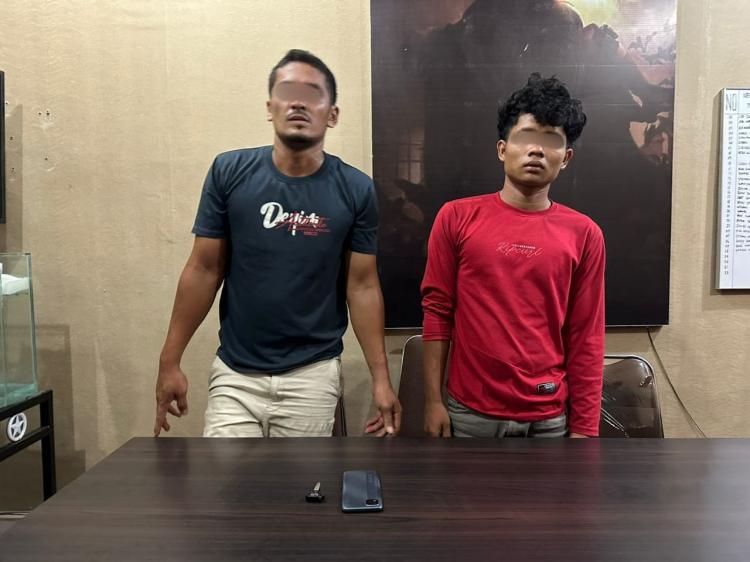 Aksi Jambret di Simpang Jokowi, Dua Pelaku dan Penadah Ditangkap Polsek Bagan Sinembah Rohil