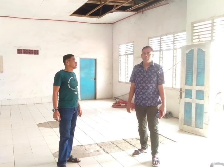 Anggaran Minim, Pos Damkar dan Satpol PP Rokan Hilir di Bagan Sinembah yang Rusak Tetap Direhabilitasi