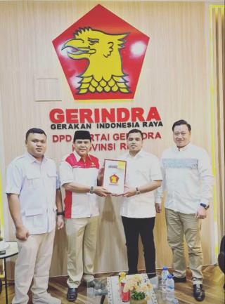 Taufikurahman Kembali Ditunjuk Jadi Ketua Partai Gerindra Kepulauan Meranti, Tiket Menuju Pilkada 2024?