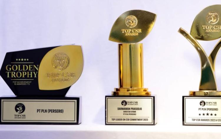 Boyong 39 Penghargaan TOP CSR Awards 2023, TJSL PLN Berhasil Berikan Manfaat Besar dan Berkelanjutan Untuk Masyarakat