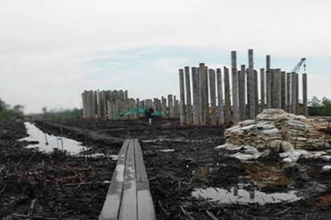 Proyek Mangkrak Jembatan Selat Rengit Diusut Polda Riau, Pemkab Kepulauan Meranti Mengaku Menangkan Jaminan Klaim Rp 50 Miliar 