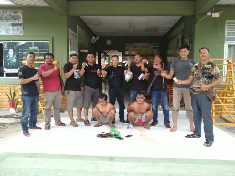 Intel Kodim Rokan Hilir Amankan 50 Gram Sabu dari 2 Orang Pria, Begini Kronologinya 