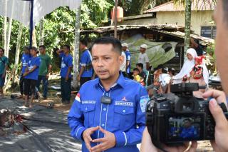 Partai Demokrat Pekanbaru Gelar Pemotongan Hewan Kurban di Rumbai Barat, Azwendi: Tiada Perubahan Tanpa Pengorbanan!